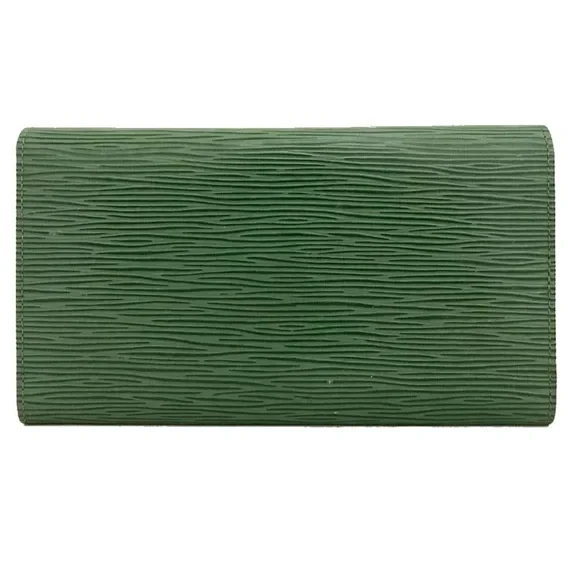 Auth Louis Vuitton Epi Porte Tresor International Leather Trifold Long Wallet - Picture 5 of 11